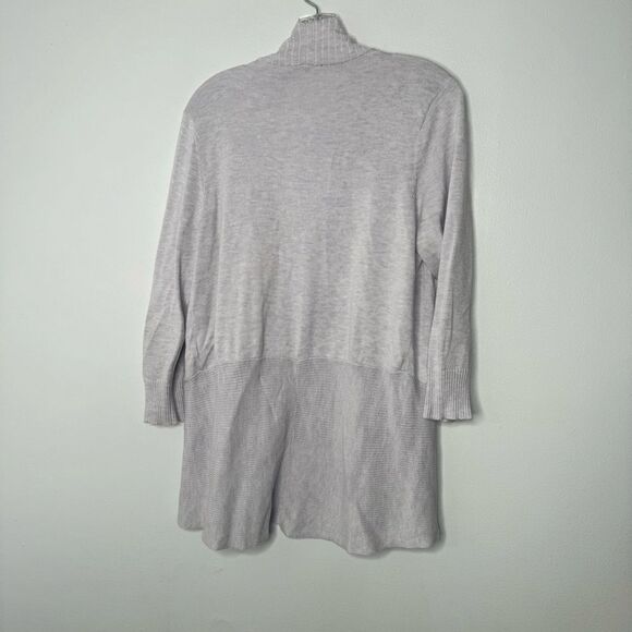 Lilla P lavender cardigan size medium - Picture 5 of 5